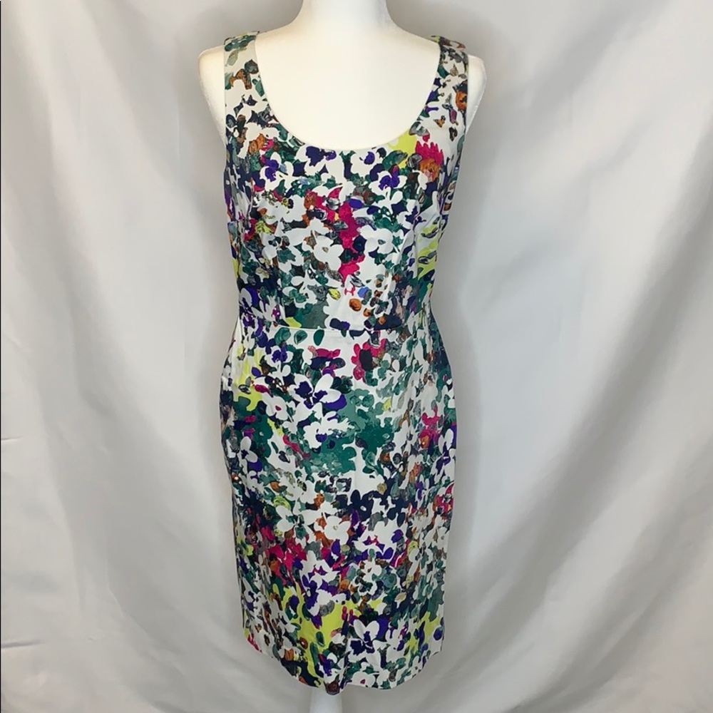 Ann Taylor Floral Sheath Dress